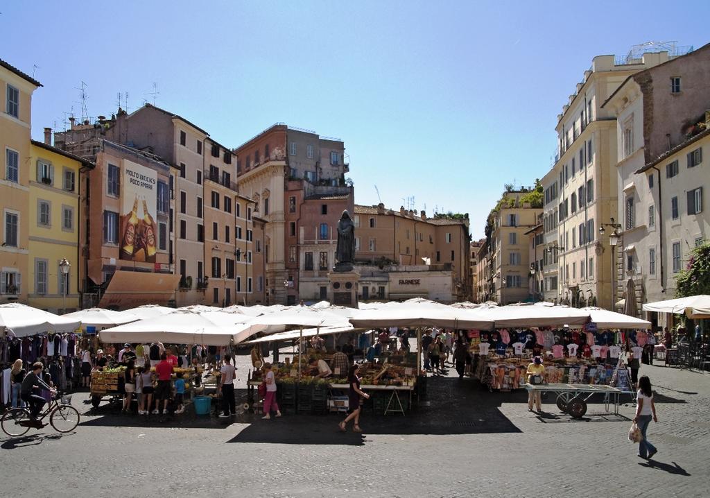Apartmán Campo De' Fiori Řím Pokoj fotografie